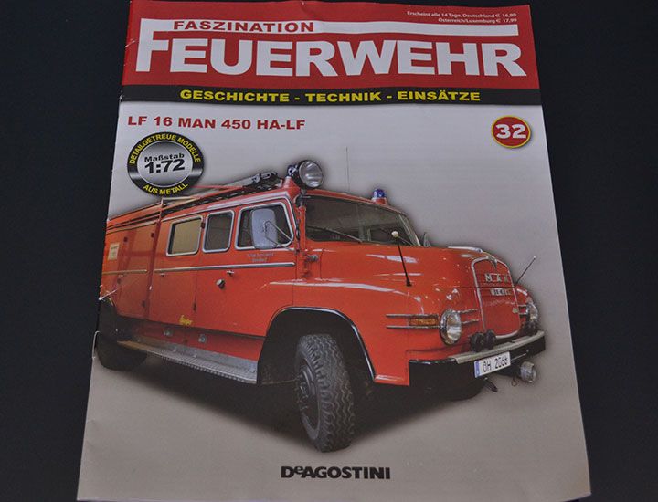 DeAgostini Model veterán MAN-450 HA-LF 1:72