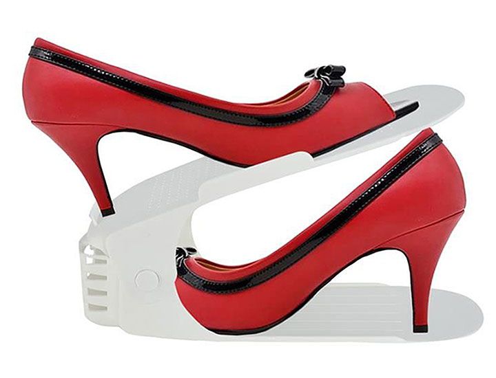 Organizér na topánky biely 