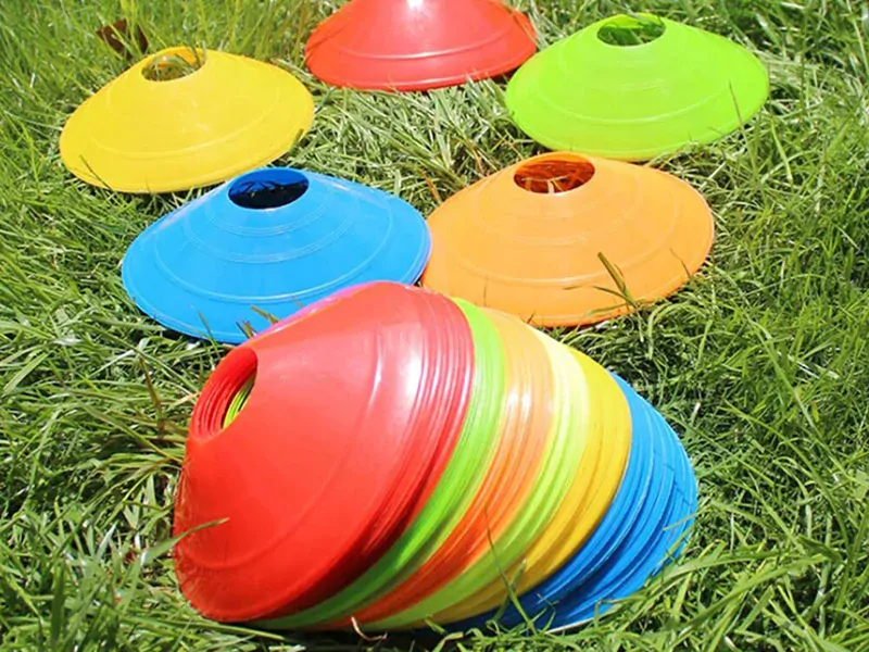 Tréningové kužele – sada 50 ks so stojanom