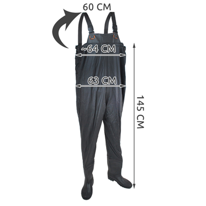 Rybárske čižmy brodiace č.46