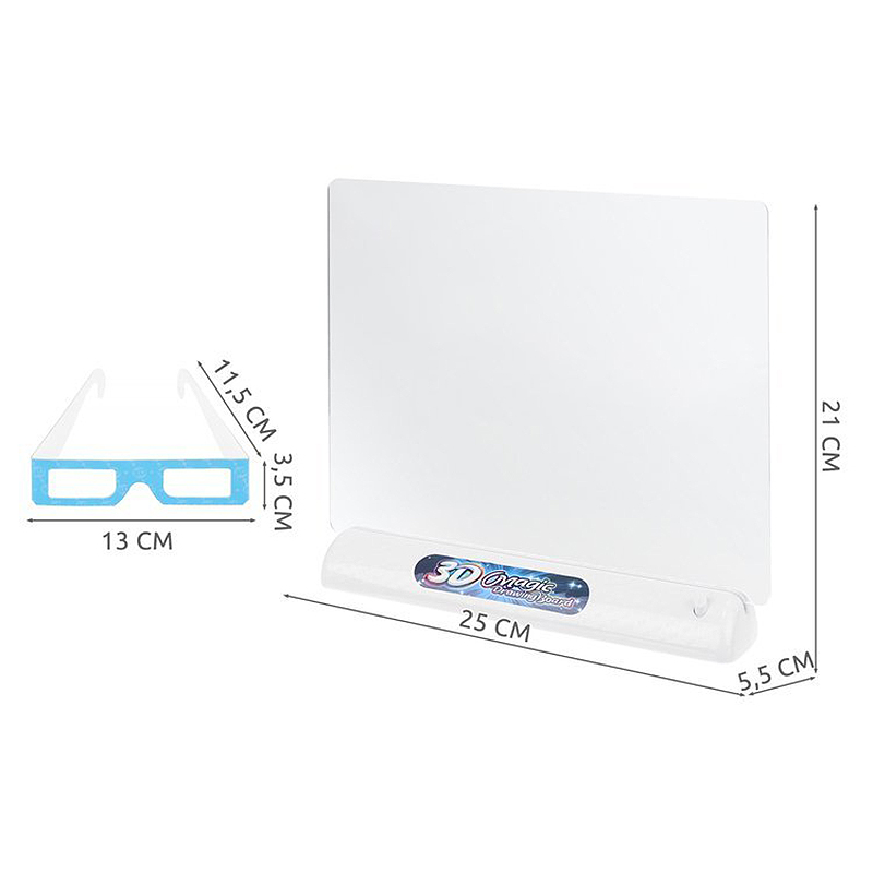 Tabuľka na kreslenie 3D