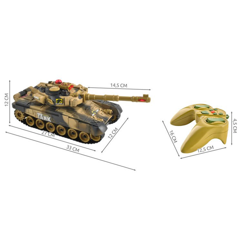 Tank na diaľkové ovládanie