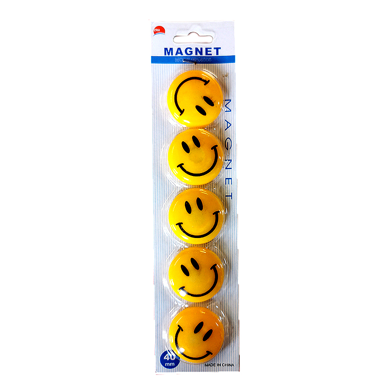 Magnety Smiley 5ks 40mm