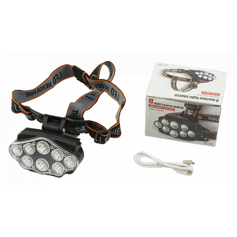 Baterka Čelovka 8 LED XC88 