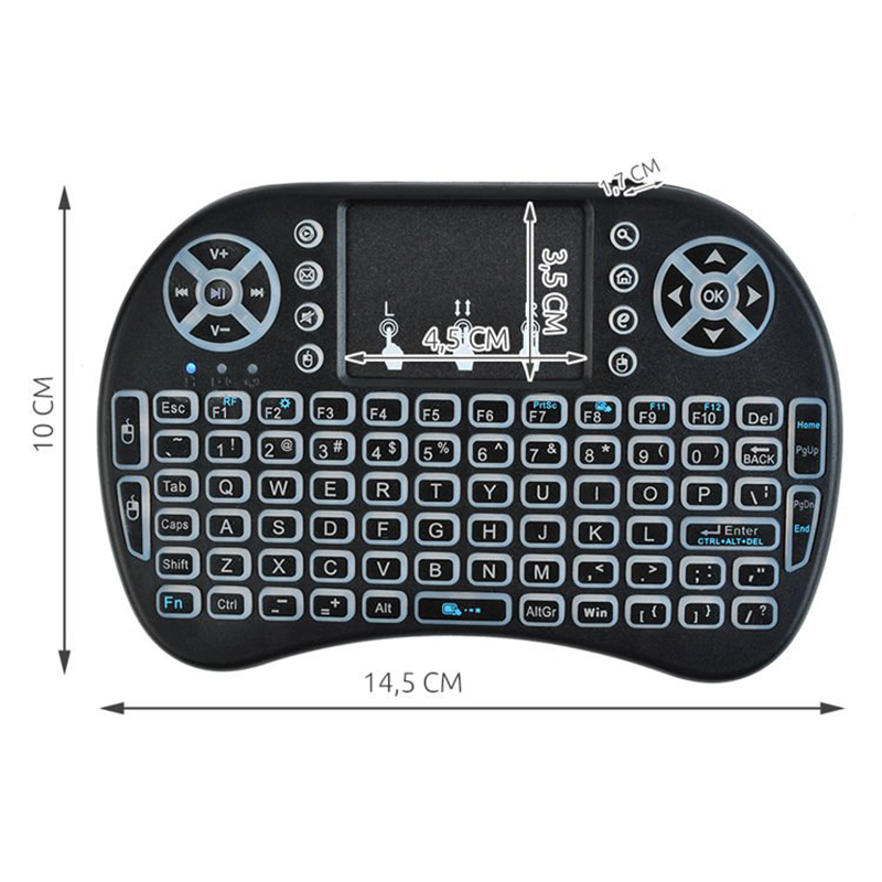 Klávesnica bezšnúrová mini KL5605 