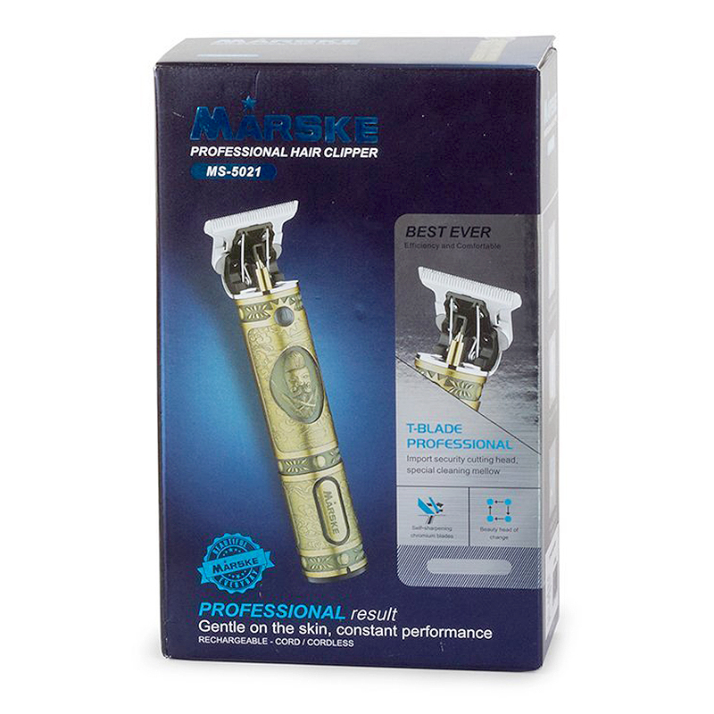 MARSKE MS-5021 Profesionálny strojček na vlasy, bradu, tela + doplnky