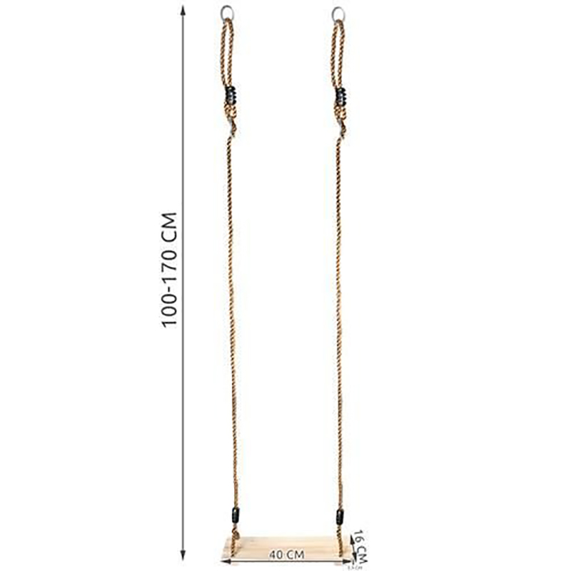 Drevená hojdačka 40 x 16cm