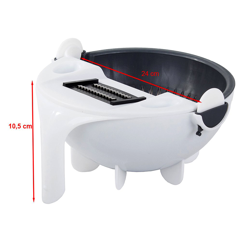 Multifunkčný krájač na ovocie a zeleninu 3v1