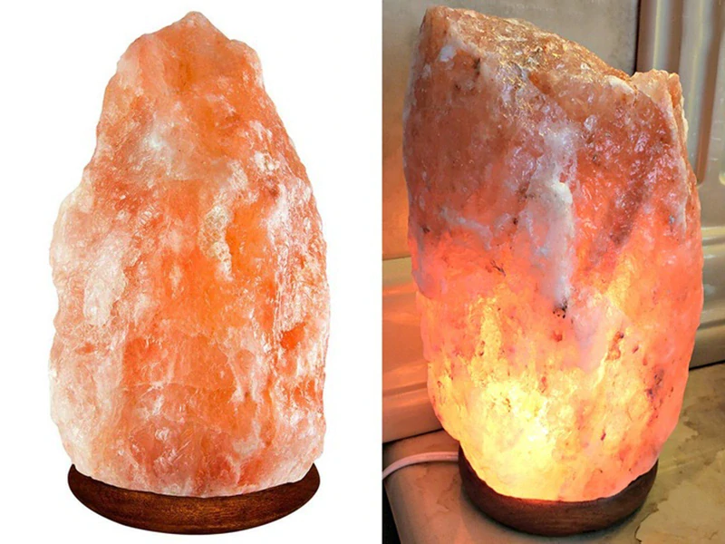 Soľná lampa z himalájskej soli 3 – 5 kg s reguláciou svetla