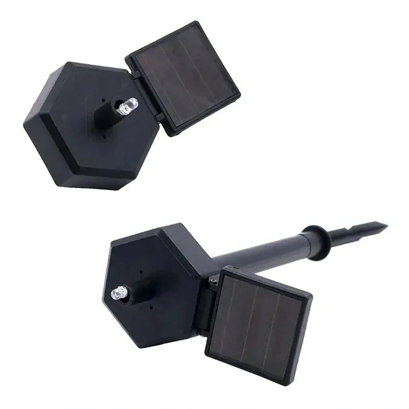 Solárna záhradná lampa Sova