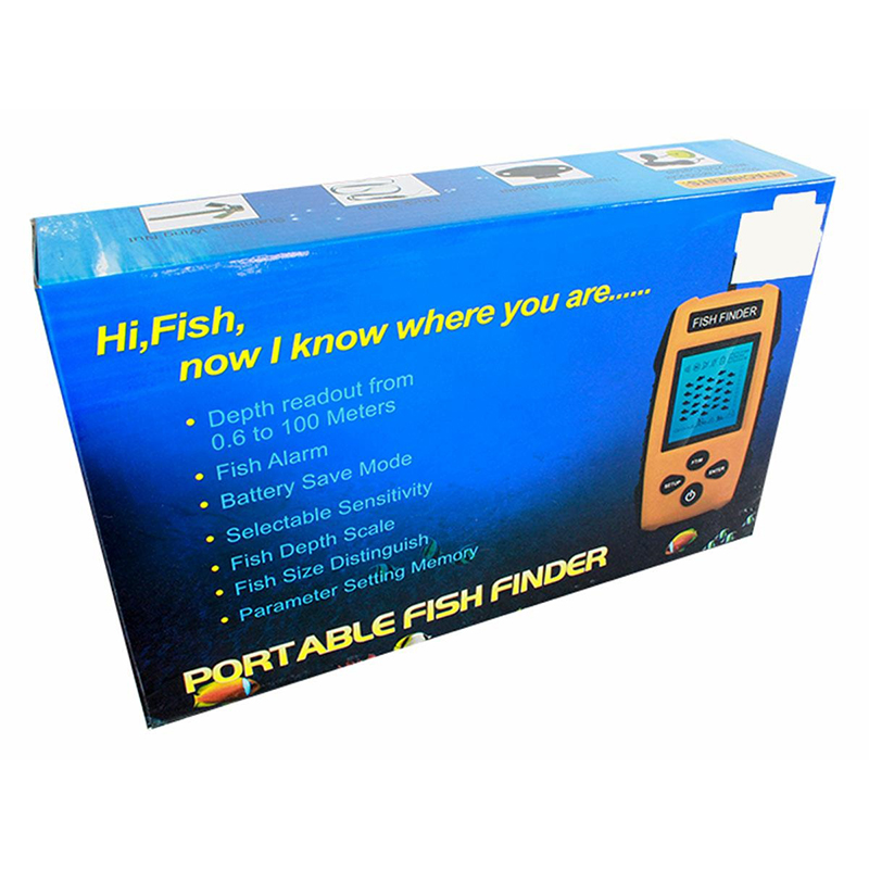 FishFinder - Rybársky sonar 0,6 - 100 metrov