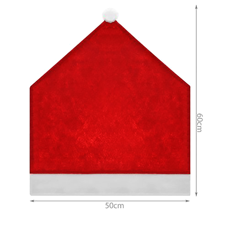 Poťah na stoličku Mikuláš 6 ks + obrus