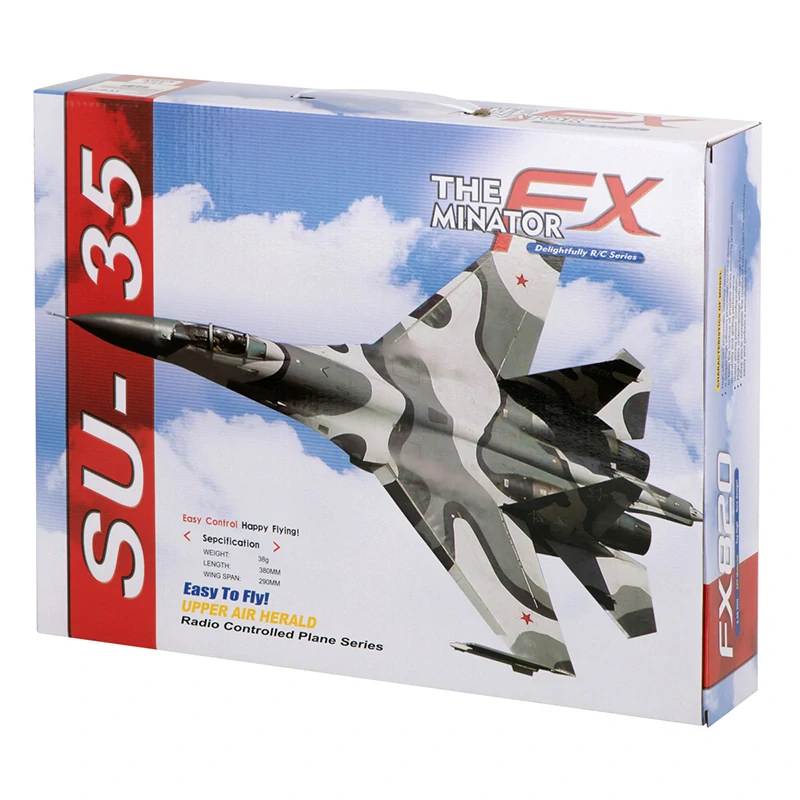 RC Stíhačka na diaľkové ovládanie SU-35 FJJ FX820 modrá