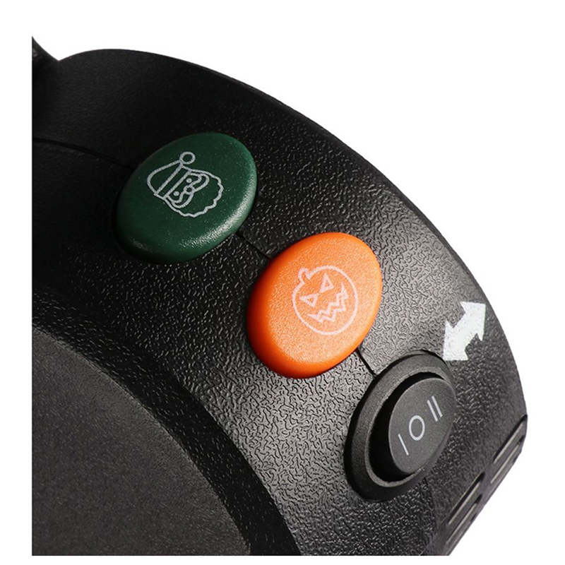 Vianočný projektor - prehávač filmov na okná