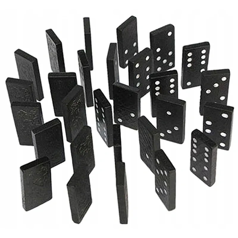 Domino v drevenej krabičke 28 kociek