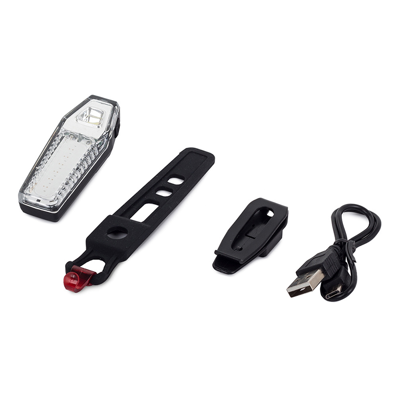 Svetlo na bicykel LED COB s klipom