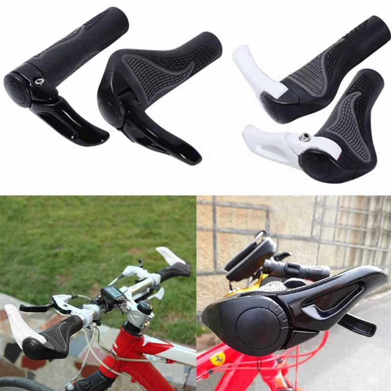 Gumové rukoväte na bicykel ergonomické 140mm 20-23mm