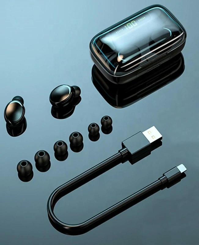 Bluetooth slúchadlá TWS s powerbankou BT 5.1