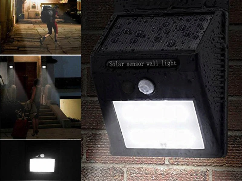 Solárna COB lampa 48 LED s pohybovým senzorom