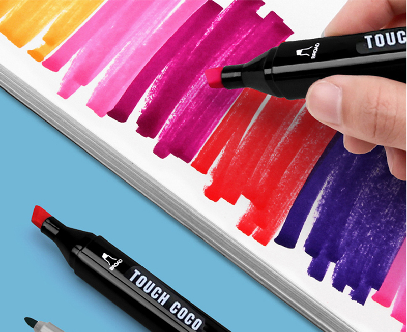 Sada popisovačov na alkoholovej báze 80ks s taškou