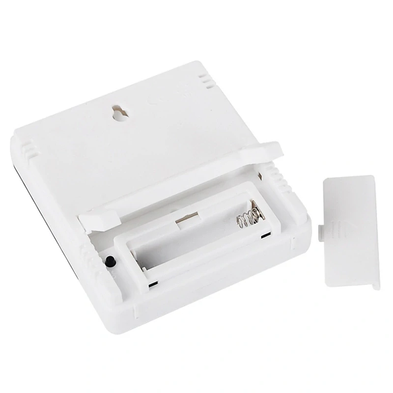 Vnútorný elektronický teplomer s hodinami HTC-1