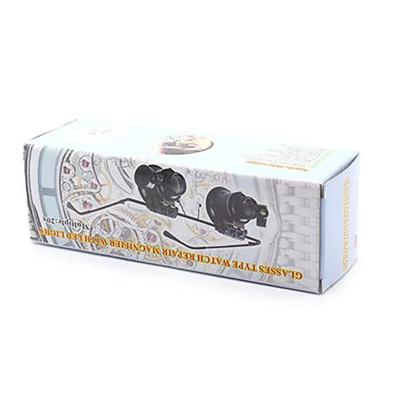 Okuliare hodinárske LED 20x