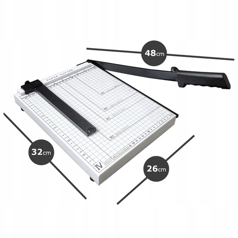 Rezačka na papier páková A4