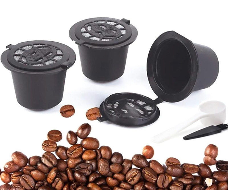 Opakovateľne použiteľné kapsulky Nespresso 5x