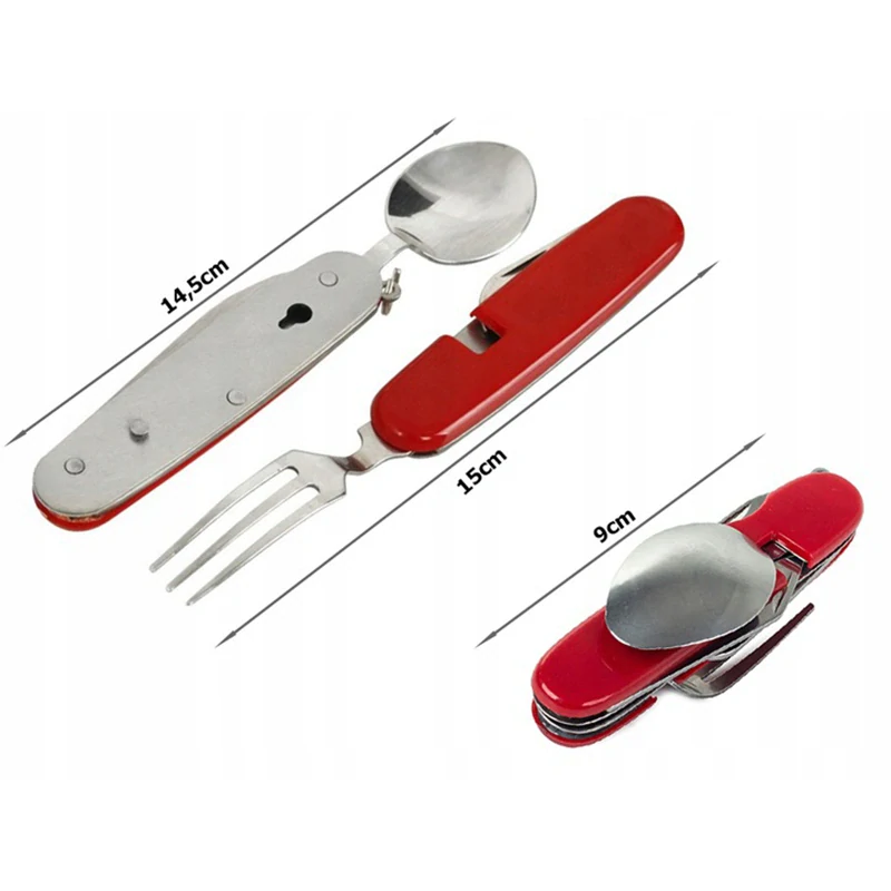 Príbor multifunkčný skladací 6v1 