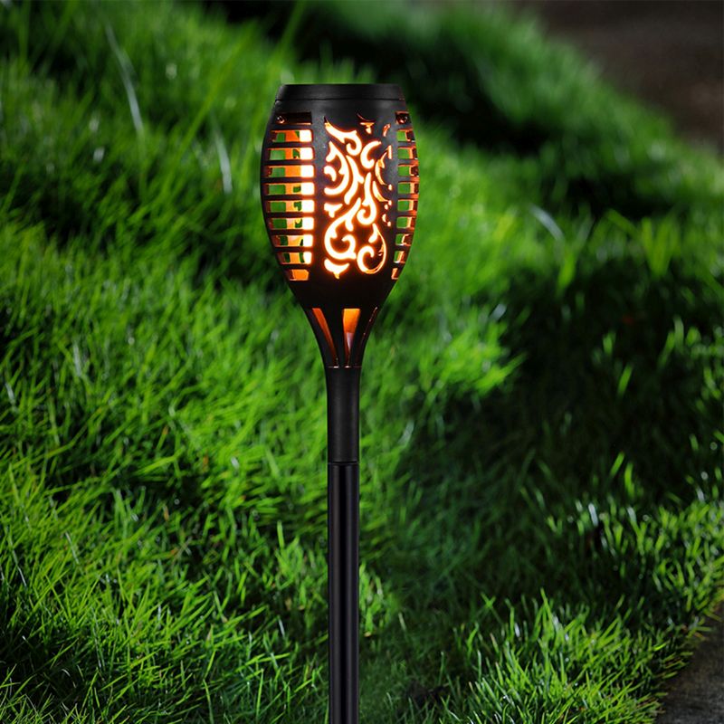 Solárna LED lampa - pochodeň