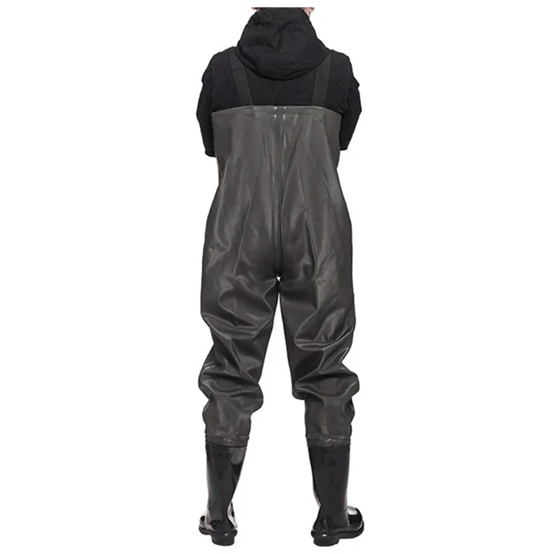 Rybárske čižmy brodiace s trakmi č.44 čierne