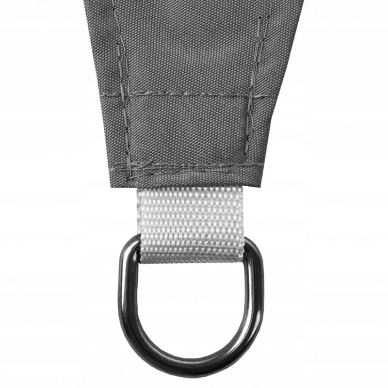 Tieniaca plachta 3,6 × 3,6 m sivá