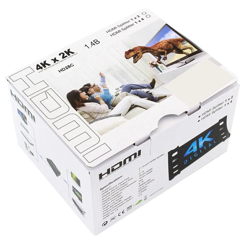 HDMI aktívny splitter 4K 1x2 