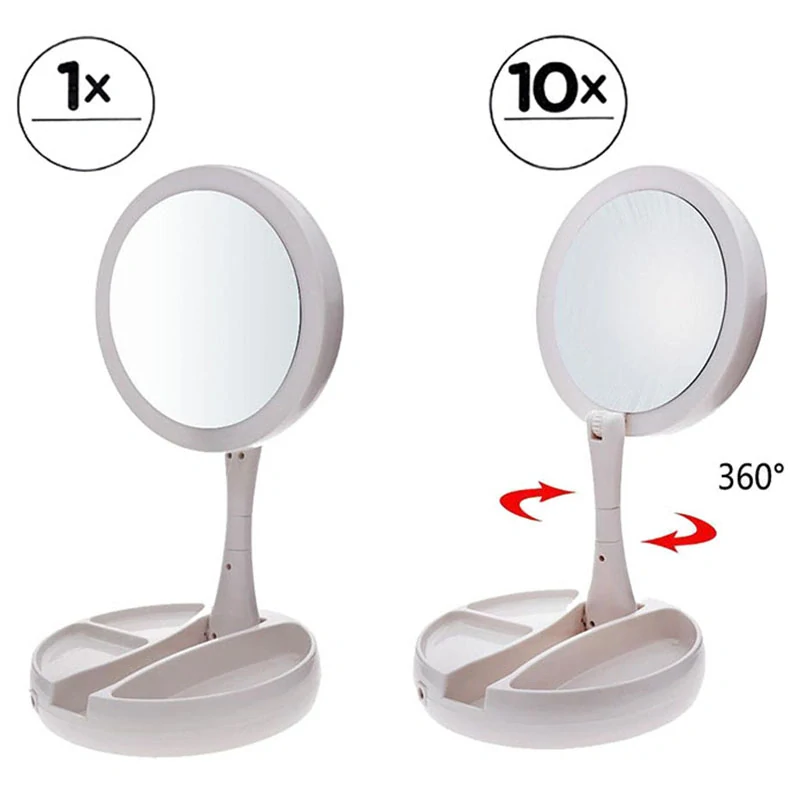Kozmetické zrkadlo LED