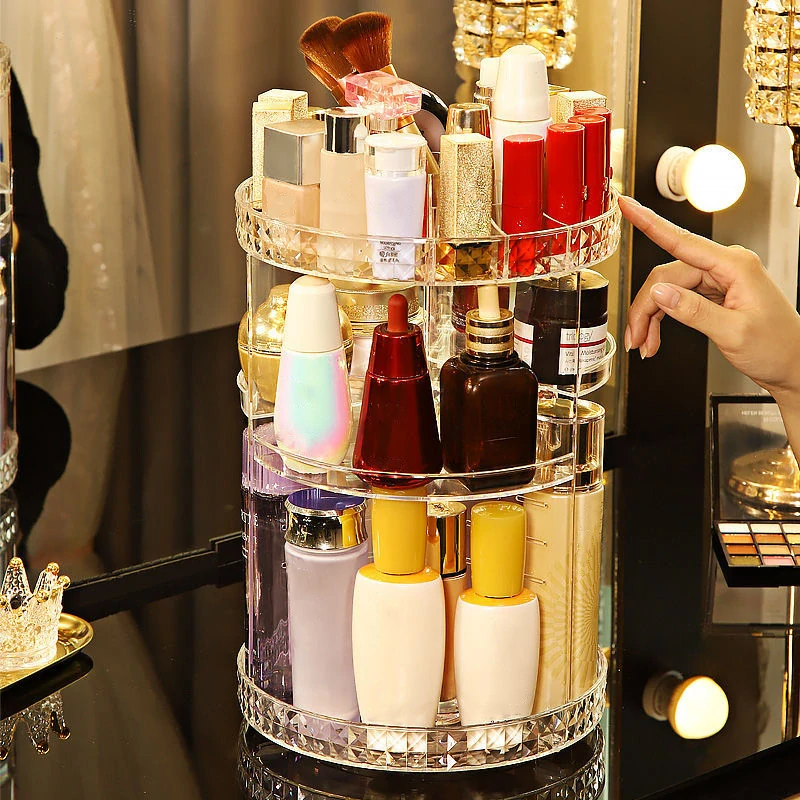 Organizér na kozmetiku otočný GW-268