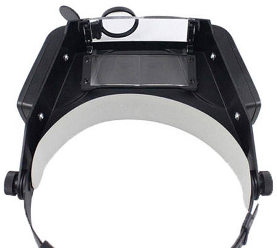 Čelová lupa náhlavná 2LED 11x