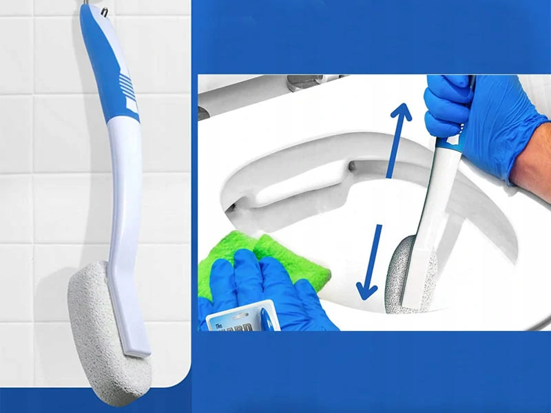 Čistiaca kefa na vodný kameň a hrdzu