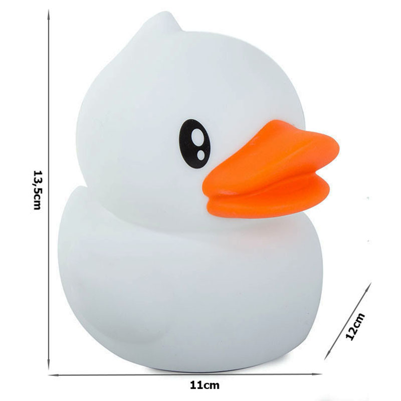 Detská LED lampa Kačka s ovládačom