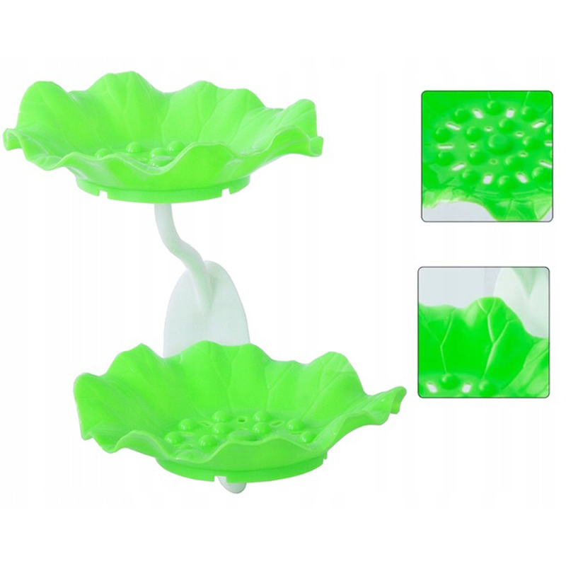 Nástenná mydelnička Kvet zelená