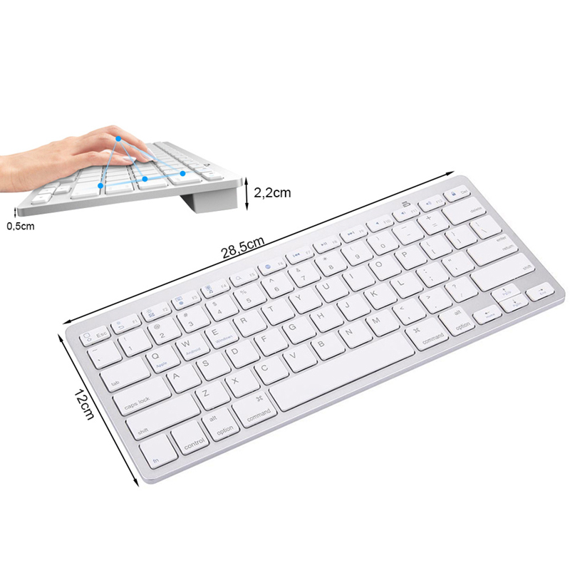 Bezdrôtová klávesnica Bluetooth