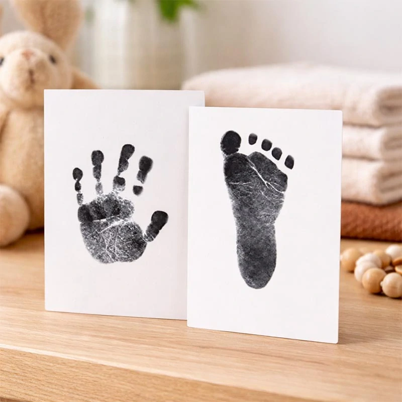 Sada na vytváranie odtlačkov ruky/nohy dieťaťa