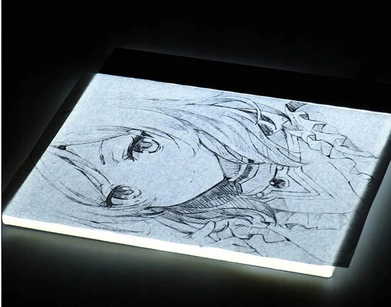 LED podsvietená kopírovacia doska na obkresľovanie A4