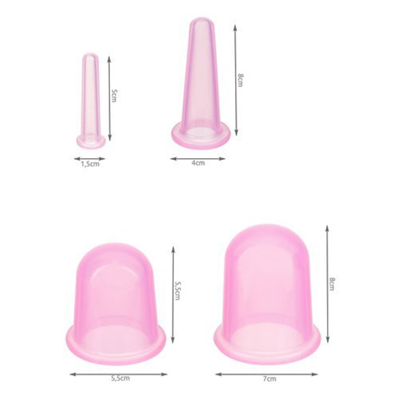 Soulima Čínske gumené banky 4ks s masážnym prístrojom