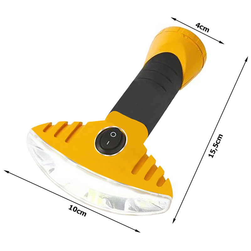 Širokouhlá baterka 15 COB LED s magnetom