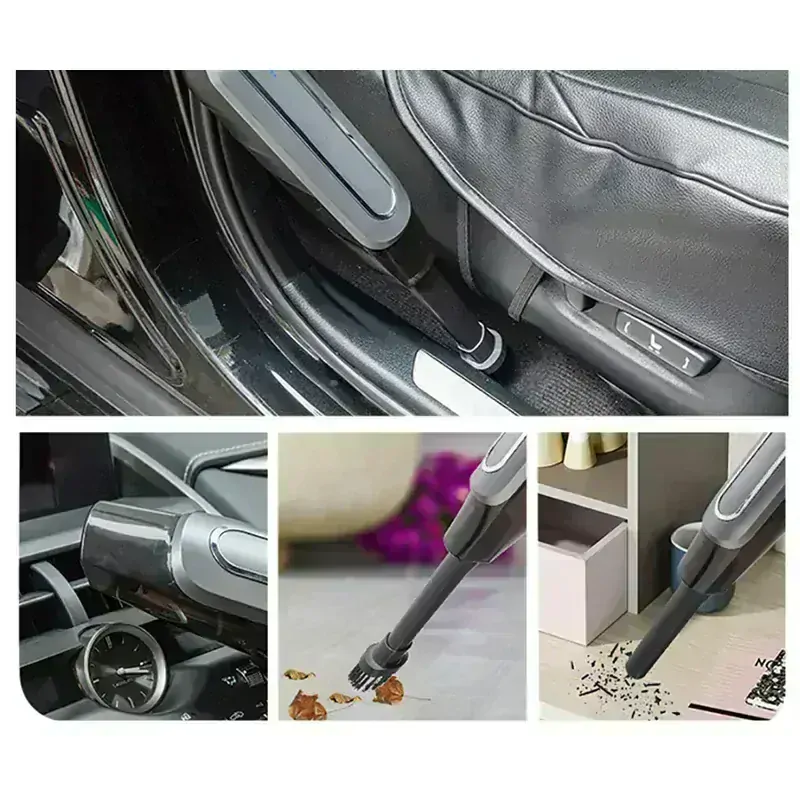 Bezdrôtový vysávač do auta s HEPA filtrom 60W