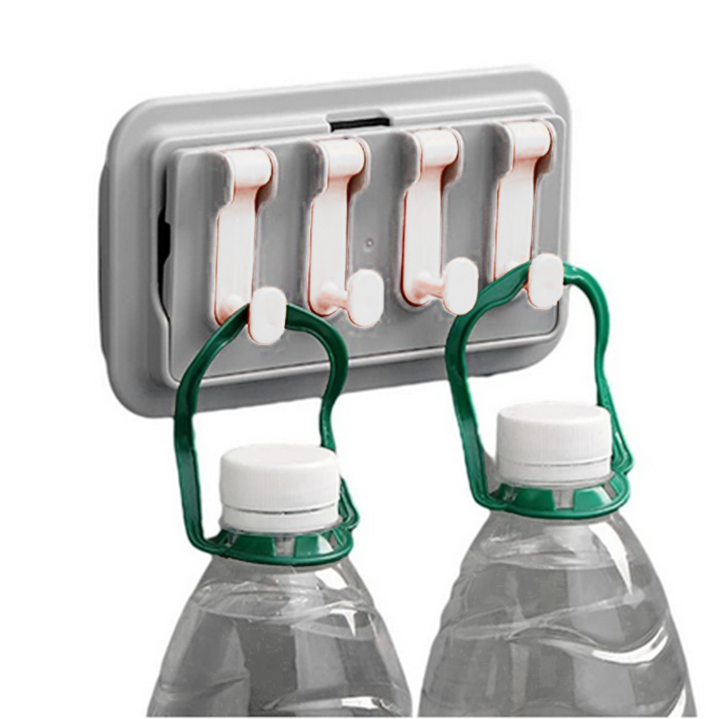 Multifunkčný samolepiaci sklopný vešiačik