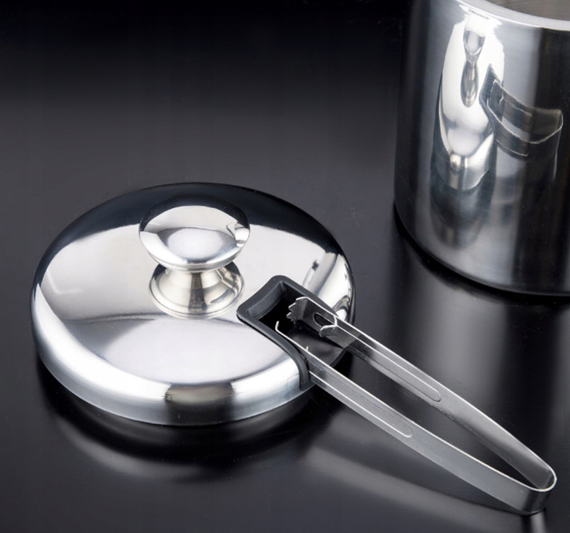 Vedierko na ľad 1,3L s klieštikami a lyžičkou