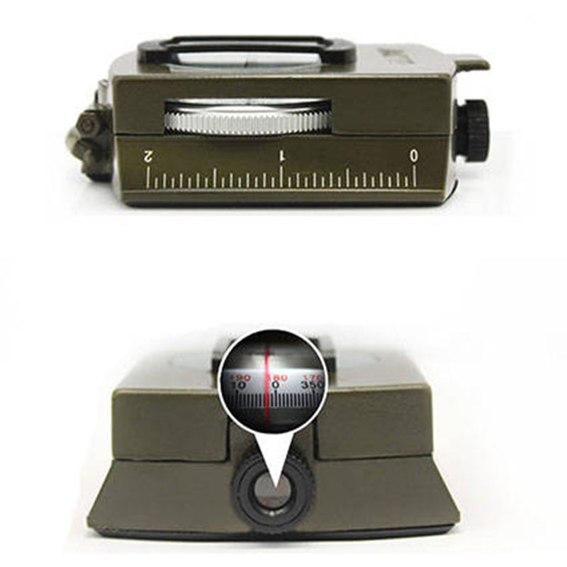 Vojenská kovová buzola - Kompas