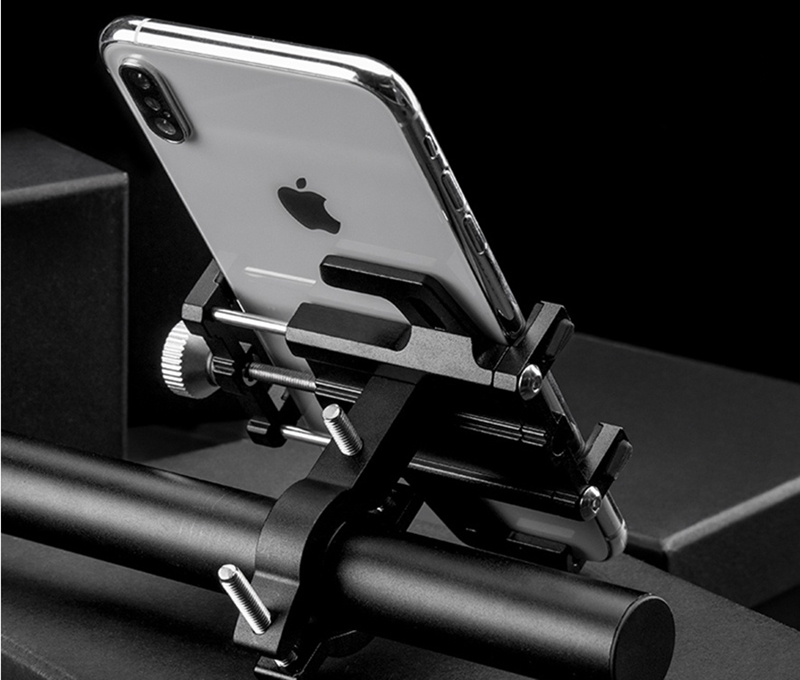 Hliníkový držiak telefónu na bicykel