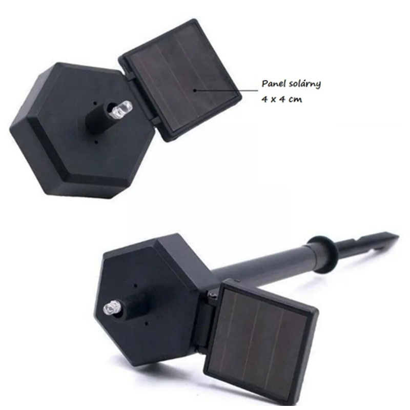 Solárna záhradná lampa - Veverička